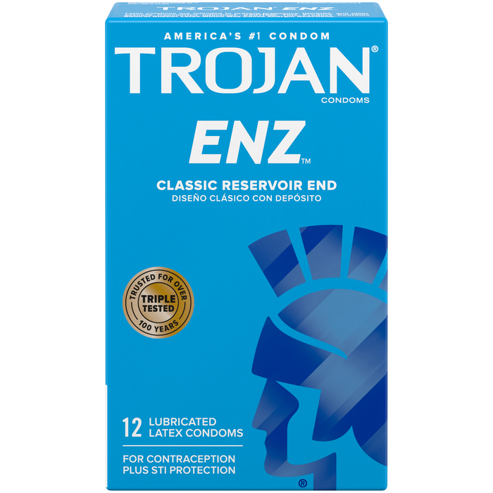 Trojan ENZ Lubricated Condoms 12ct