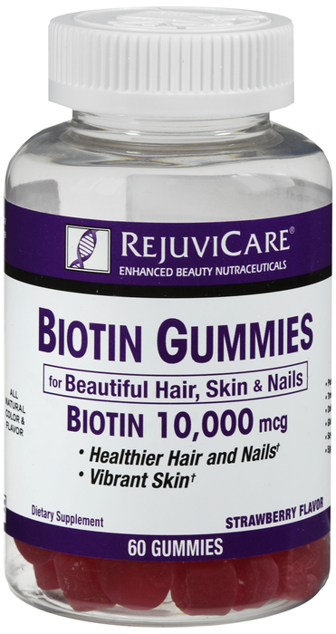 RejuviCare Biotin Gummies 60ct