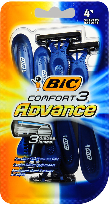 BIC COMFORT 3 ADVANCED RAZOR 4CT