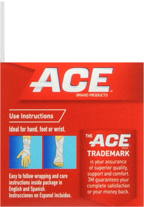 ACE ELASTIC BANDAGE W/HOOK 2 INCH