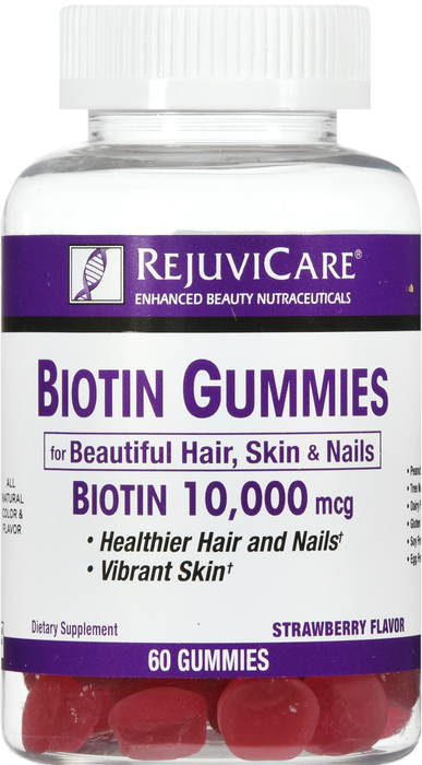 RejuviCare Biotin Gummies 60ct