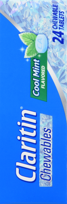 Claritin Cool Mint Chewable Tablets 24ct