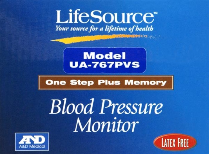 LIFESOURCE BLOOD PRESSURE MONITOR DIGITAL AUTOMATIC SMALL CUFF MEMORY