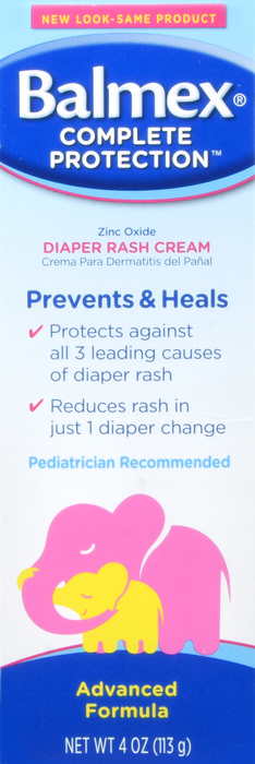 Balmex Diaper Rash Cream 4oz