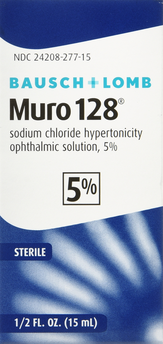 Bausch + Lomb Muro-128 5% Corneal Edema Drops 15ml