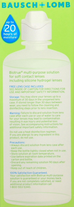 Bausch + Lomb Biotrue Multi-Purpose Solution 10oz