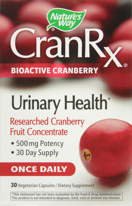 CRANRX CRANBERRY CAPS 30CT NATRS WAY