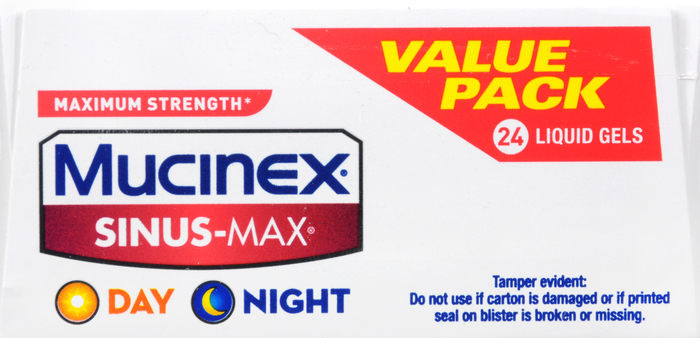 Mucinex Sinus-Max Day/Night Liquid Gels 24ct