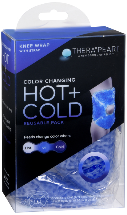 TheraPearl Reusable Hot & Cold Therapy Knee Wrap w/Strap 1ct