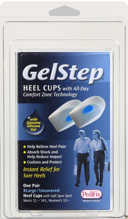 GELSTEP HEEL CUP SOFT SPUR INS XL DS