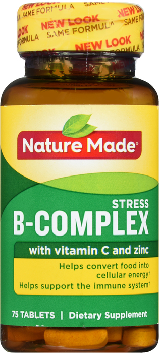 Nature Made STRESS B COMPLEX TABLET 75ct