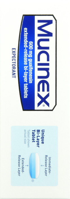 Mucinex Expectorant Tablets 100ct