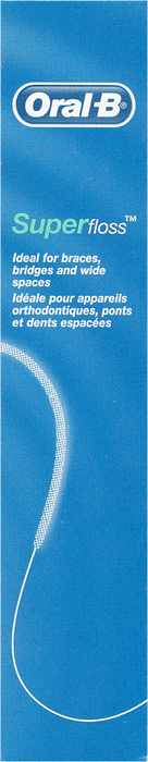 Oral B Super Floss Pre-Cut Strands Dental Floss 1ct