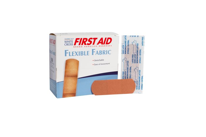 First Aid Lightweight Flexible Bandages 1x3 100ct