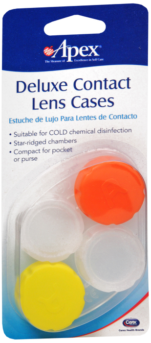 Deluxe Contact Lens Case 71021Pkg 2 Piece