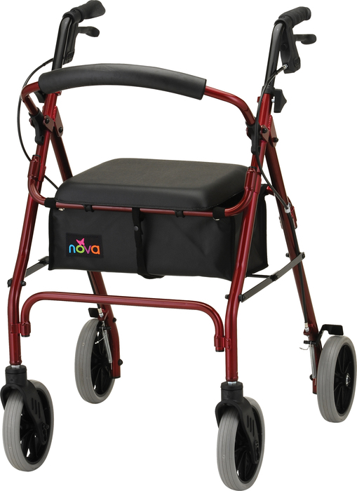 Rollator Zoom 24 4224RD Red NOVA