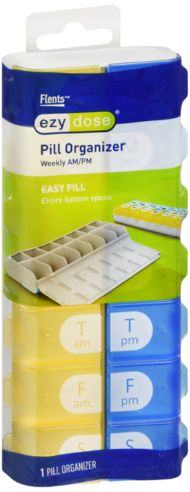 Ezy Dose Pill Organizer 67705 Weekly AM/PM XL