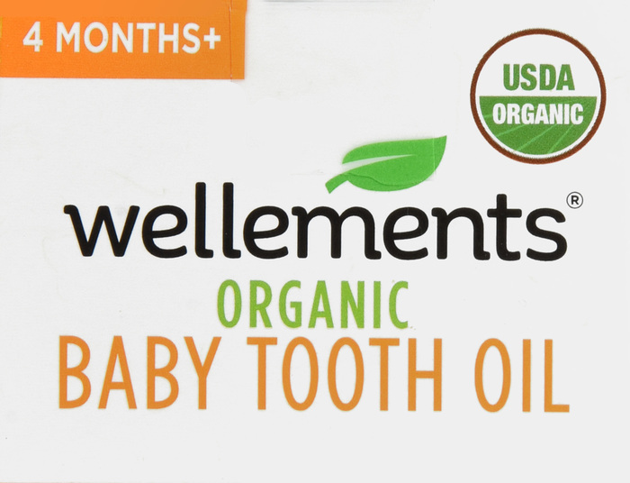 Wellements Organic Baby Tooth Oil 0.5oz