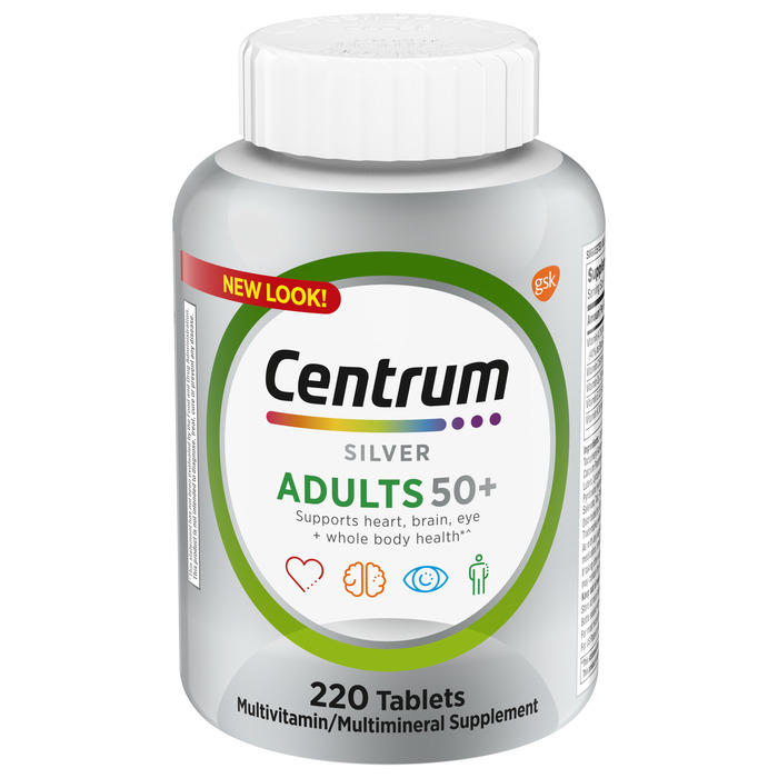 CENTRUM SILVER 50+ TABLET 220CT