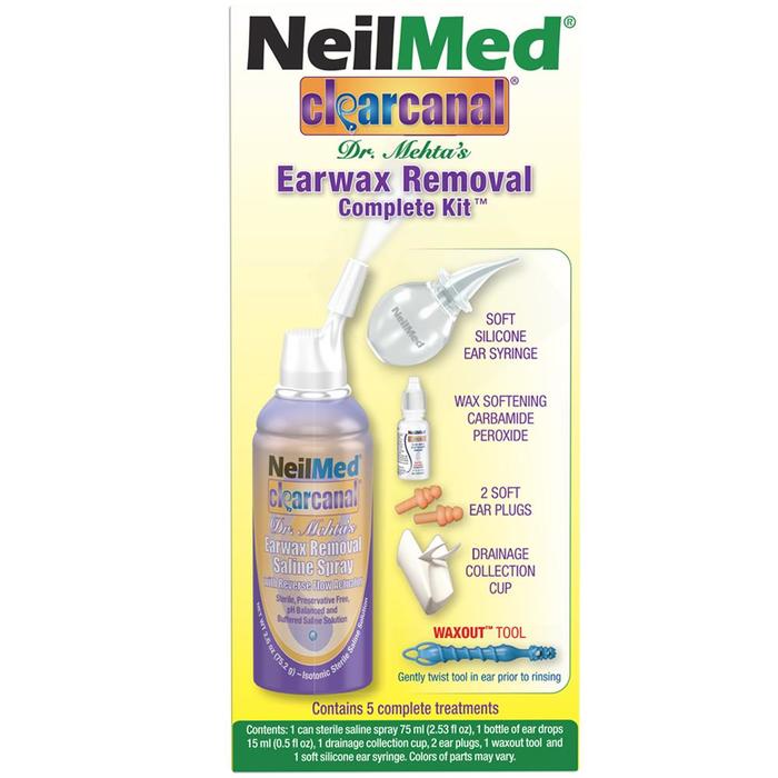 NEILMED CLEARCANAL COMP EAR WAX KIT