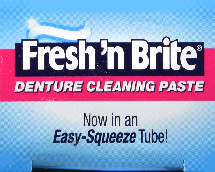 STIM-U-DENT FRESH 'N BRITE DENTURE TOOTHPASTE 3.8 OZ