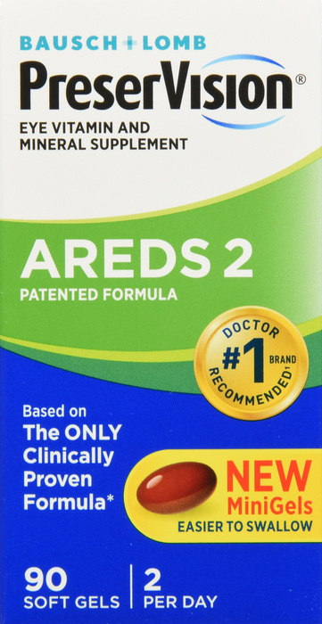 Bausch + Lomb PreserVision AREDS 2 Softgels 90ct