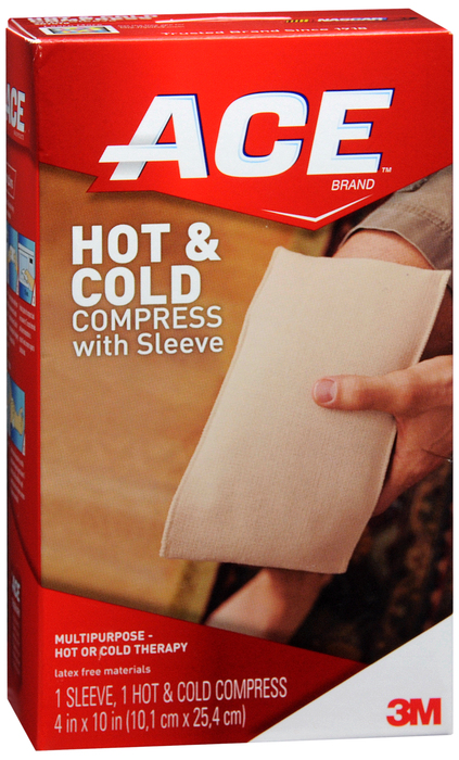 ACE Reusable Hot/Cold Compress with Sleeve 1ct