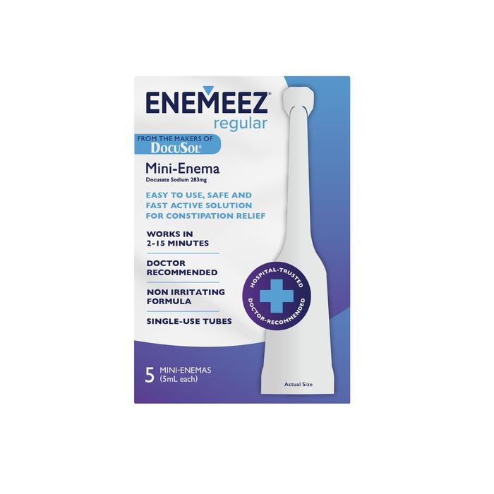 ENEMEEZ REG 283 MG MINI ENEMA 5X5 ML