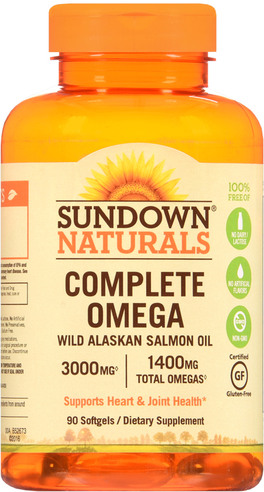 OMEGA COMPLETE 1400MG SFTGL 90CT SUNDWN