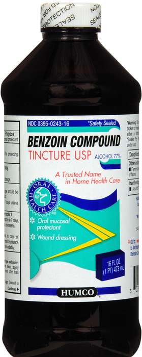 HUMCO BENZOIN COMPND TINCTUR USP 16OZ DS