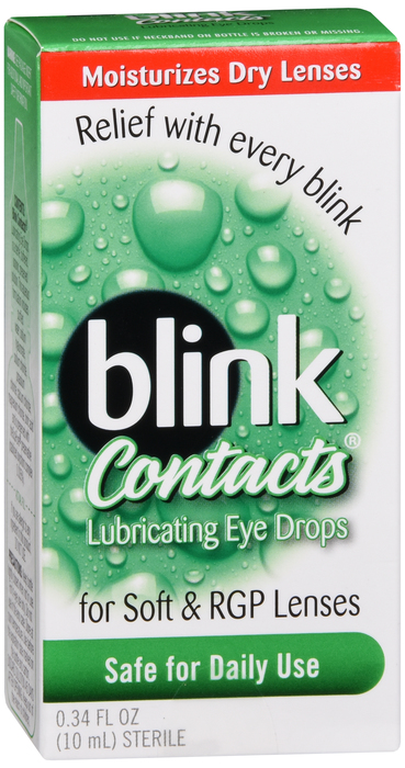 Blink Contacts Lubricating Eye Drops 10ml