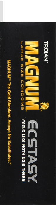 Trojan Magnum Ecstasy Large Condoms 10ct