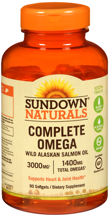 OMEGA COMPLETE 1400MG SFTGL 90CT SUNDWN