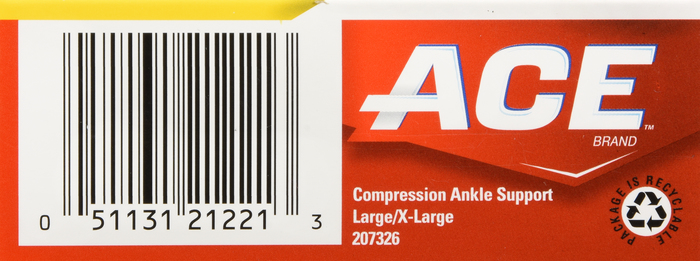 ACE Compression Ankle Support Large/Extra Large 1ct