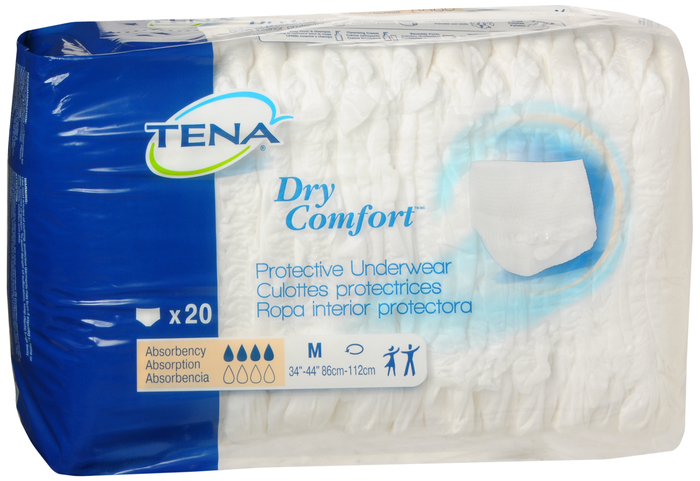 TENA UNDERWEAR DRY COMFORT MEDIUM 4X20CT