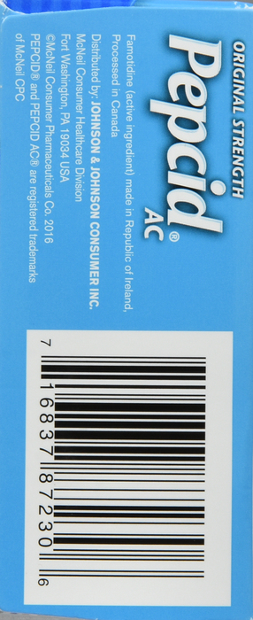 Pepcid AC Original Strength Acid Reducer Tablets 30ct