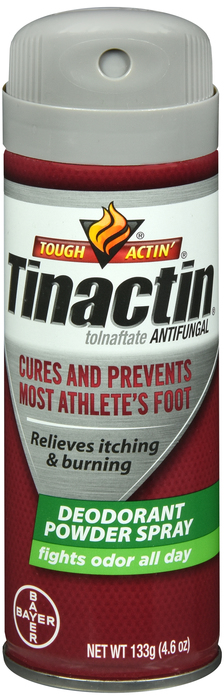 TINACTIN DEODORANT SPRAY POWDER VALUE SIZE 4.6OZ