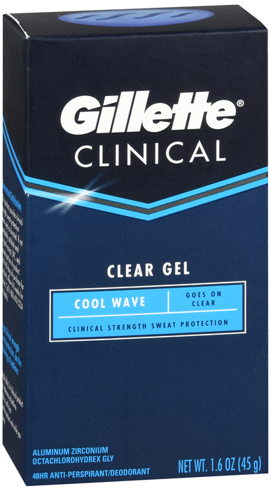 GILLETTE CLINICAL AP CLEARGEL COOL WAVE