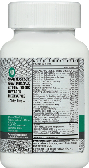 WINDMILL MULTRIUM SENIOR LUTEIN TABLET 120