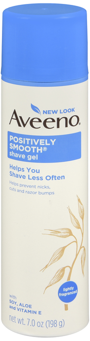 AVEENO SHAVE GEL POSITIVELY SMOOTH 7OZ