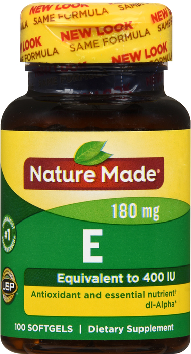 Nature Made VIT E 400IU DL-ALPHA SGC 100ct