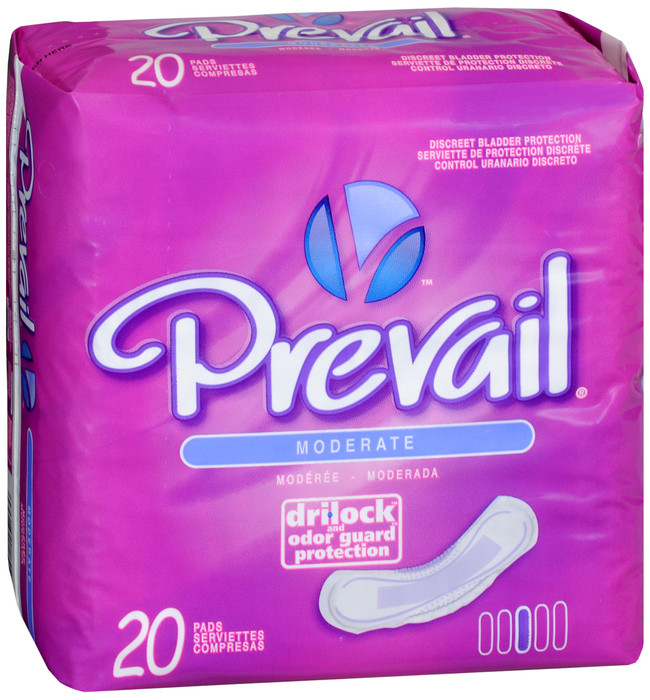 PREVAIL BLADR MODERT PAD 9X20