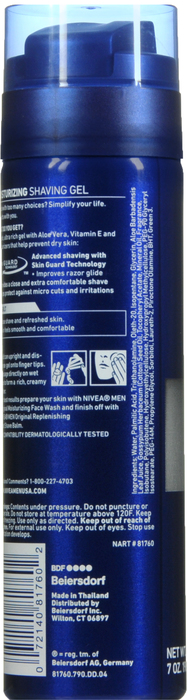 Nivea Men Maximum Hydration Shave Gel 7oz