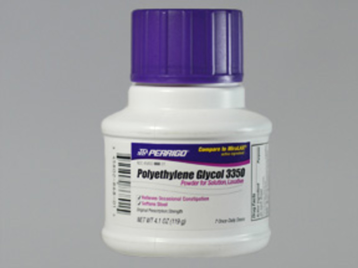 Polyethylene Glycol 3350 Powder 116g Perrigo